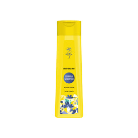 Skin Cafe Hair Care BOGO Offer 1 (Banana Shampoo with Egg Protein - 250ml + Silky Tresses Moisturizing Conditioner - 120ml)