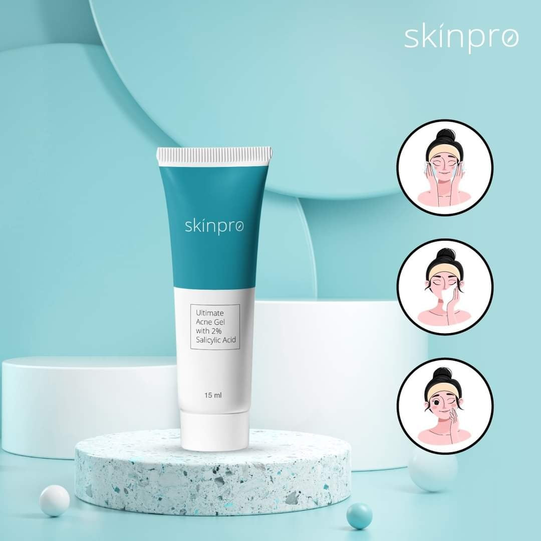 Skinpro Ultimate Acne Gel with 2% Salicylic Acid (15ml)