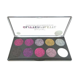 Technic 10 Color Pressed Glitter Palette - Unicorn Uniform (25g)