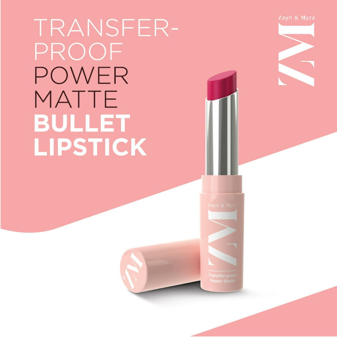 Zayn & Myza Transfer-proof Power Matte Lipstick (3.2g)
