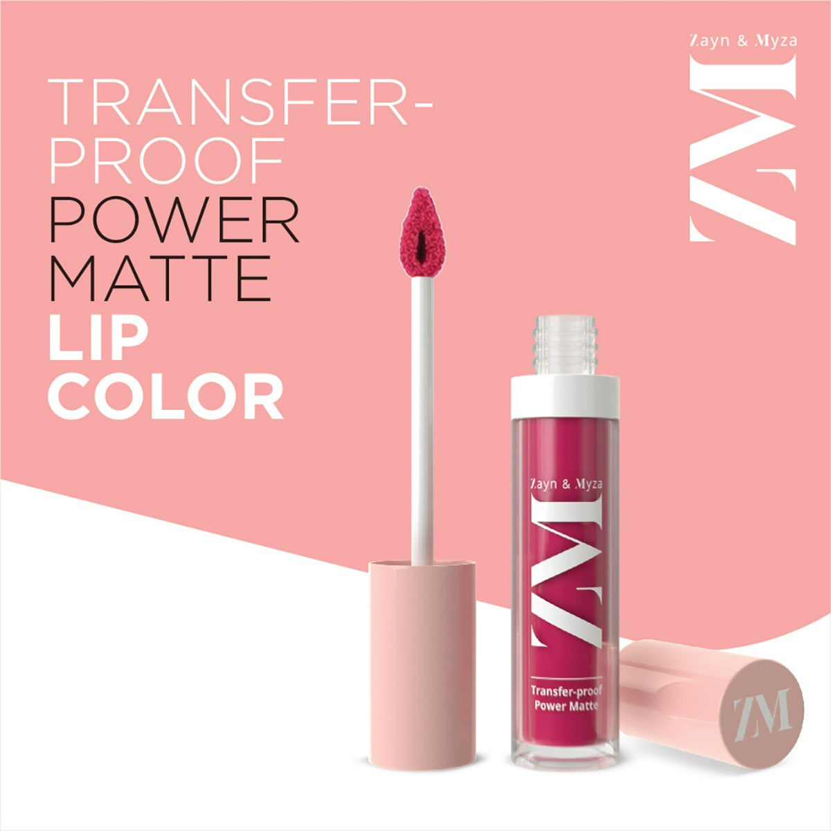 Zayn & Myza Transfer-proof Power Matte Liquid Lip Color (6g)
