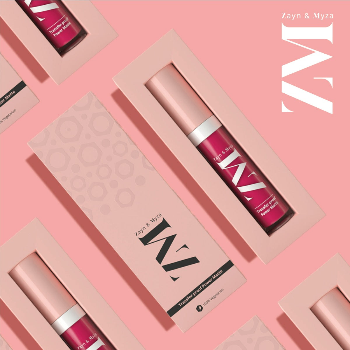 Zayn & Myza Transfer-proof Power Matte Liquid Lip Color (6g)