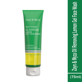 Zayn & Myza Oil Removing Lemon Gel Face Wash (75ml) BD