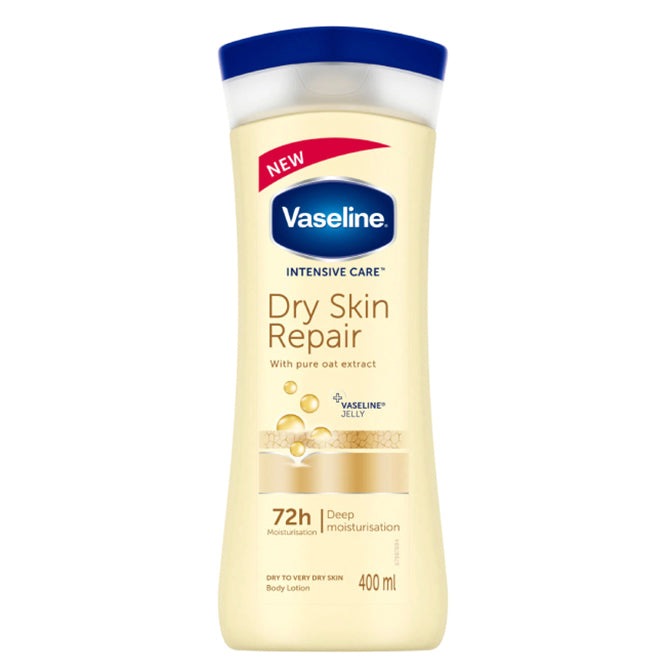 Vaseline Intensive Care Dry Skin Repair 72h Moisturisation Body Lotion (400ml)