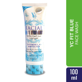 YC Facial Fit Expert (Blue) Face Wash (100ml)