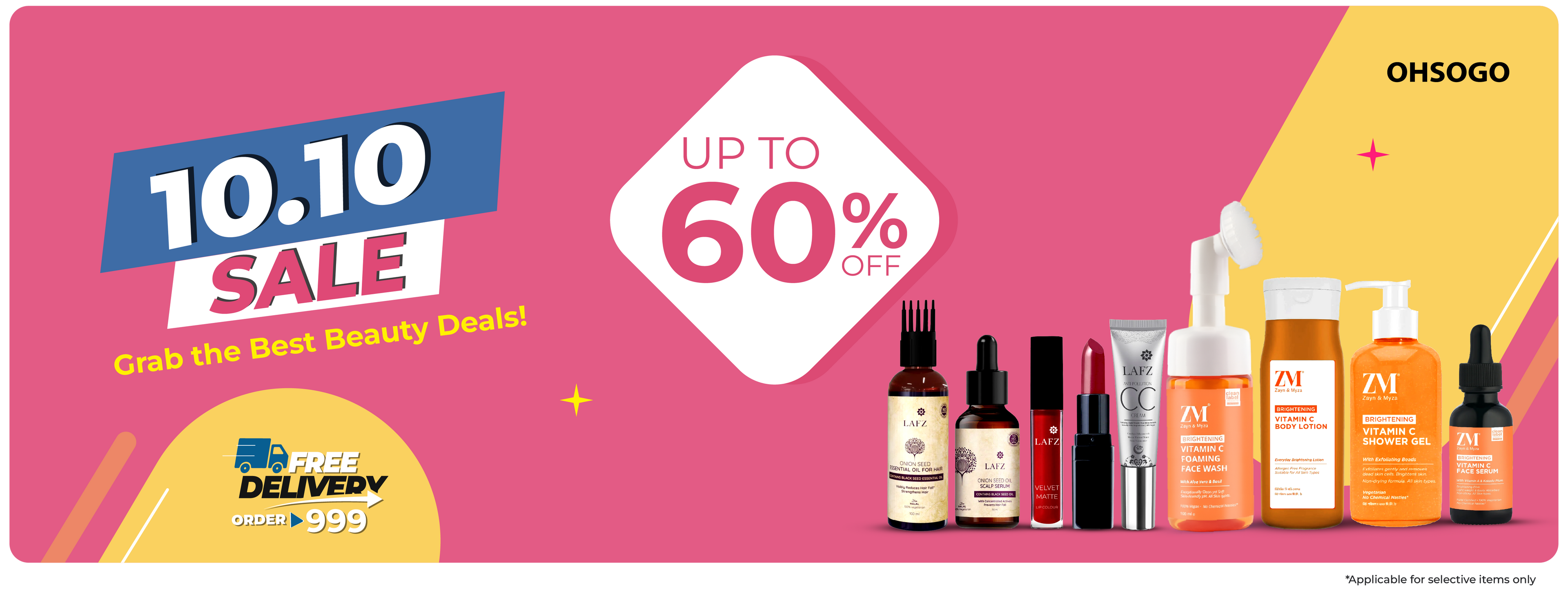 10.10 Sale