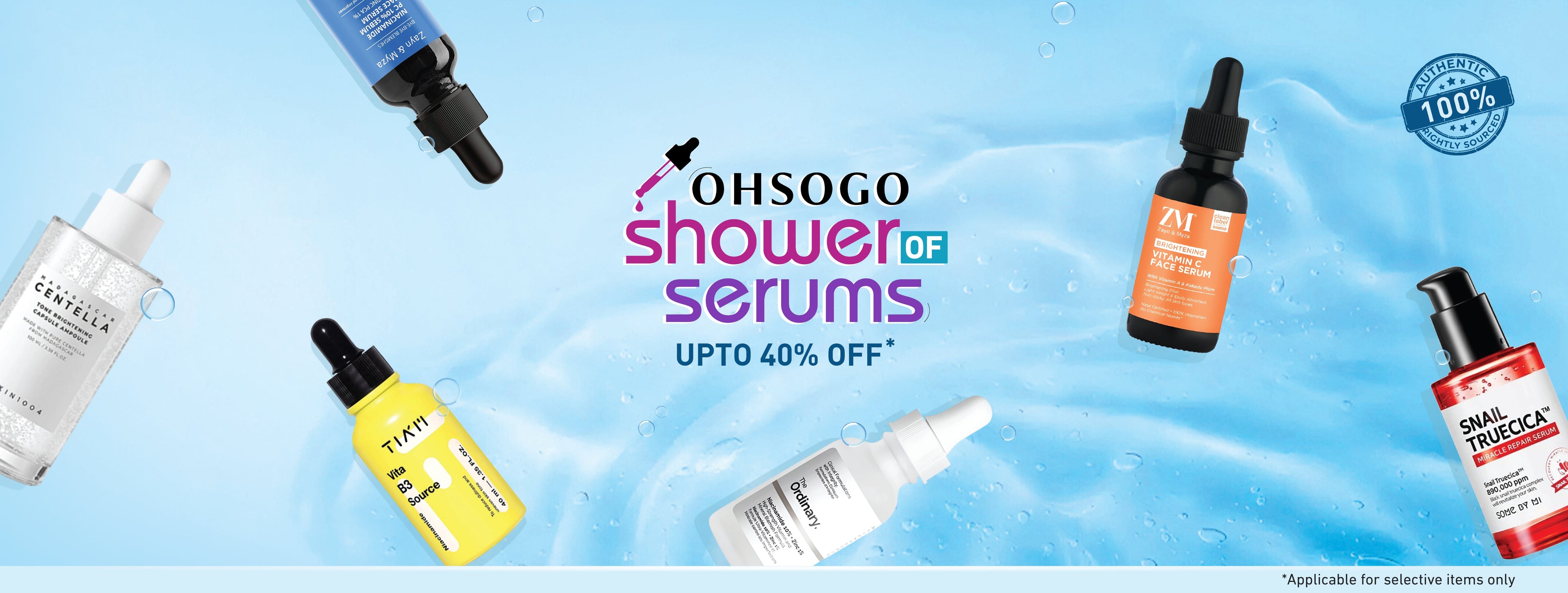Shower of Serums
