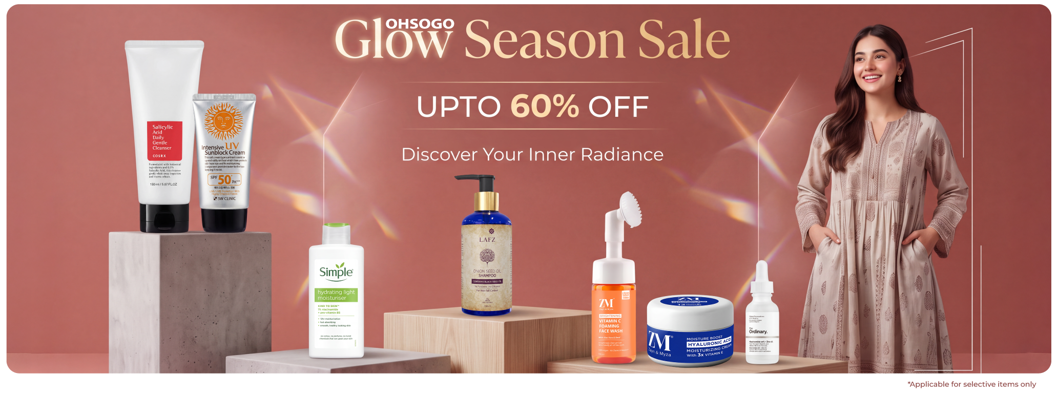 Glow Season Sale