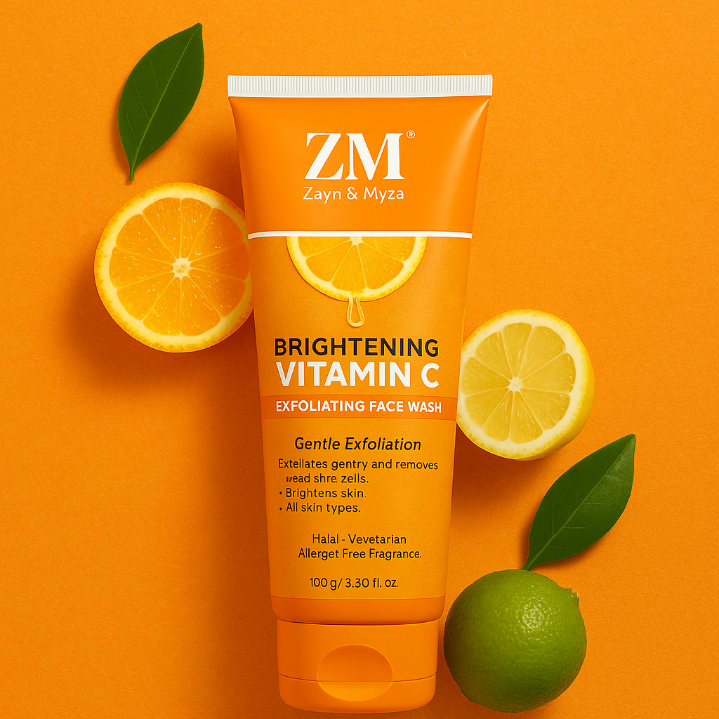 Zayn &amp; Myza Brightening Vitamin C Exfoliating Face Wash (100ml) BD