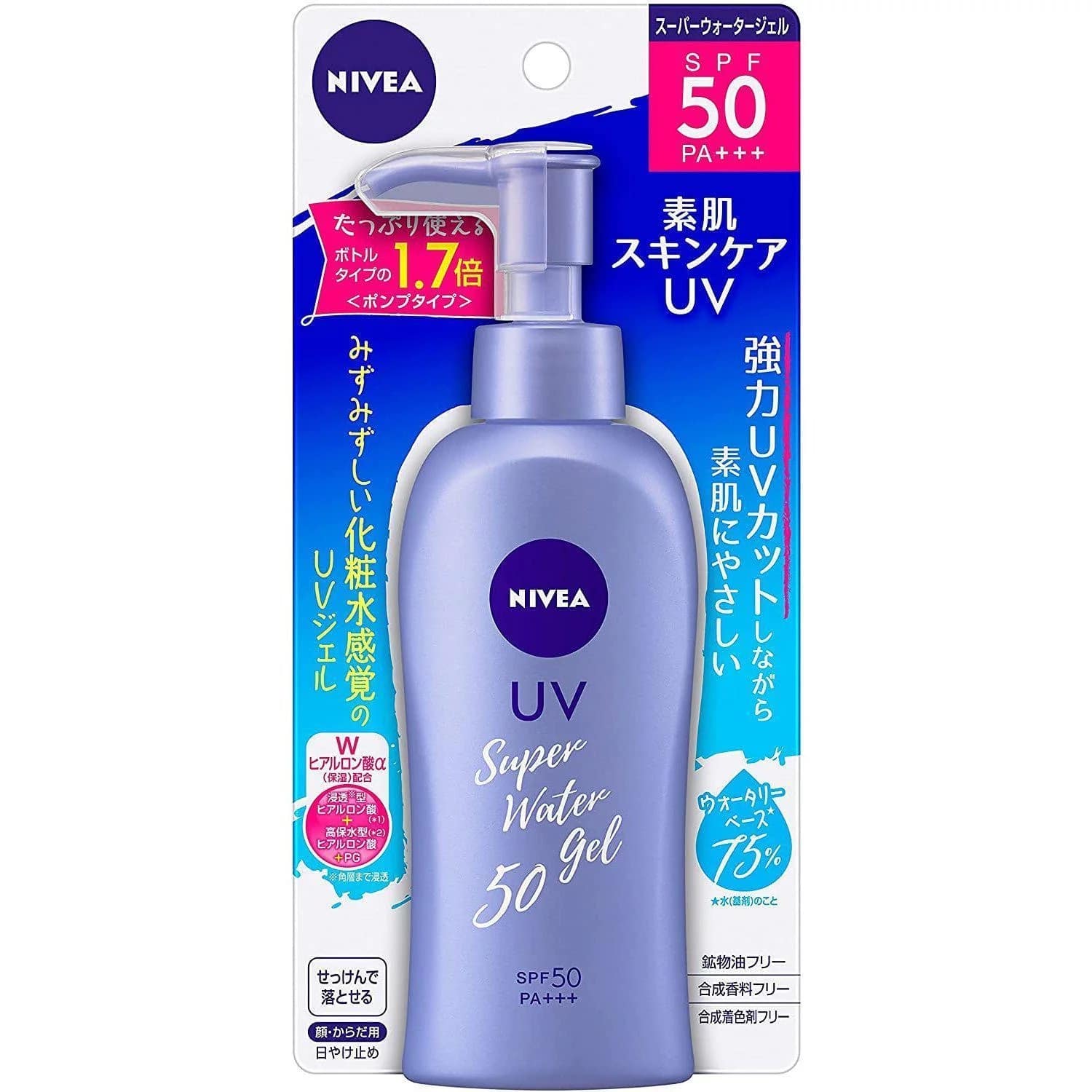Nivea UV Super Water Gel Sunscreen SPF50 140gm
