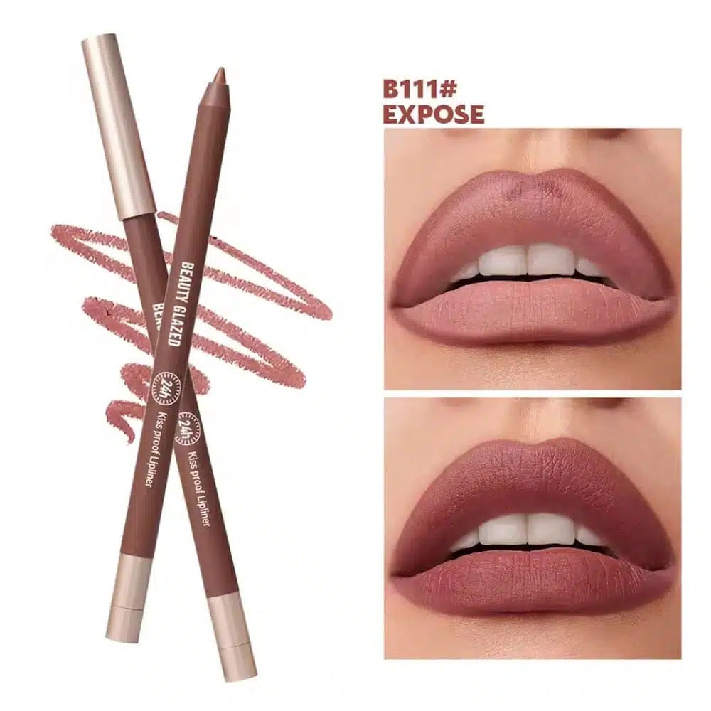 Beauty Glazed Waterproof &amp; Long Lasting Lip Liner - B111 Expose
