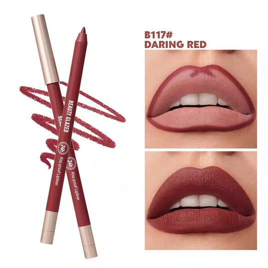 Beauty Glazed Waterproof &amp; Long Lasting Lip Liner - B117 Darling Red