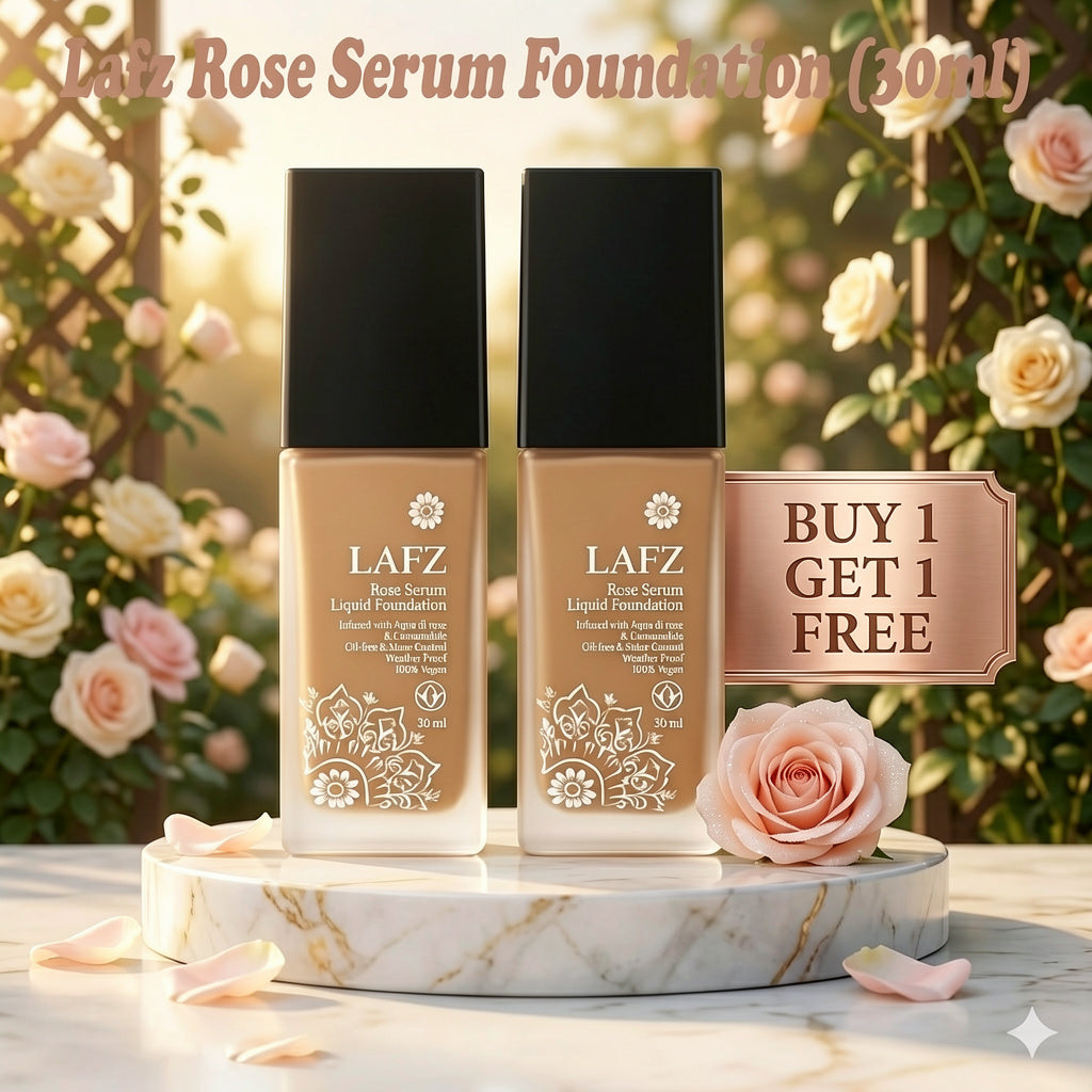 Lafz Rose Serum Foundation (30ml) - B1G1