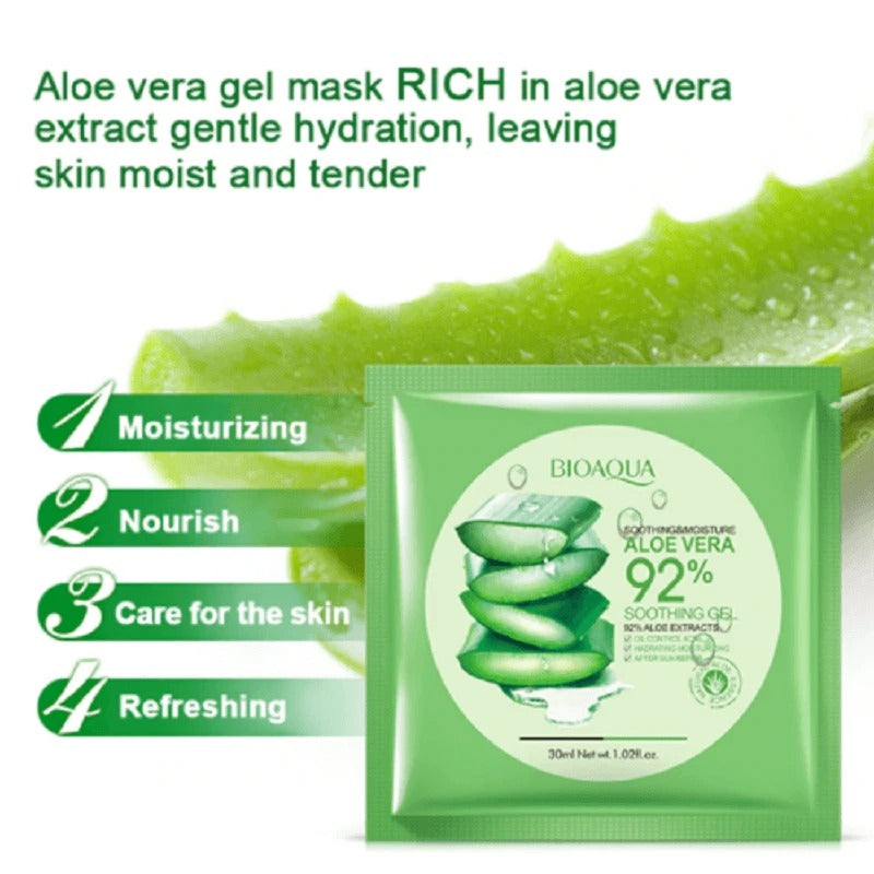 BIOAQUA Aloe Facial Sheet Mask - 30ml