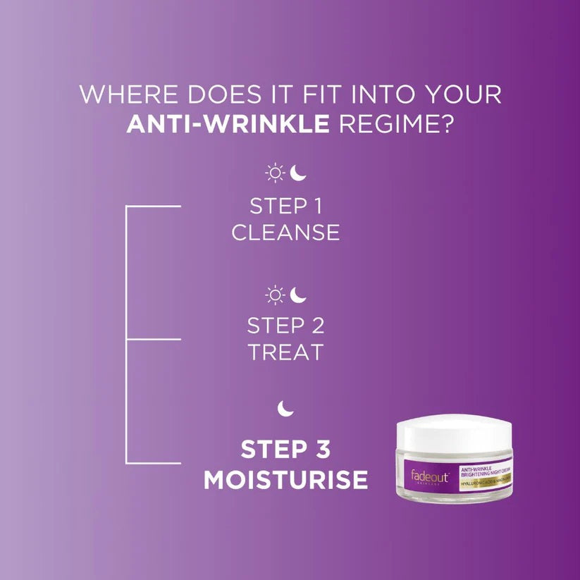 Fade Out Anti-Wrinkle Whitening Night Cream (50ml)
