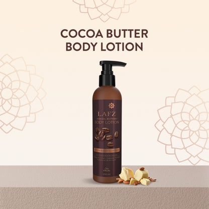 Lafz Cocoa Butter Body Lotion (250ml) - Pack of 02