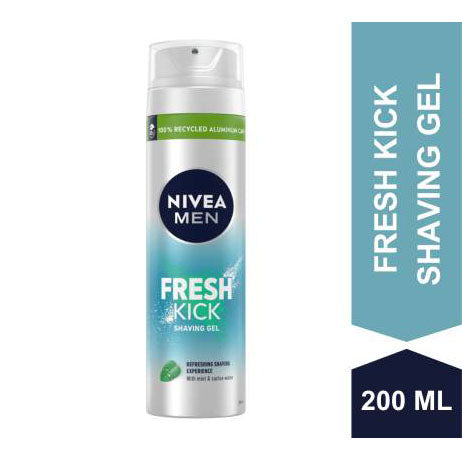 Nivea Men Fresh Kick Shaving Gel (200ml)