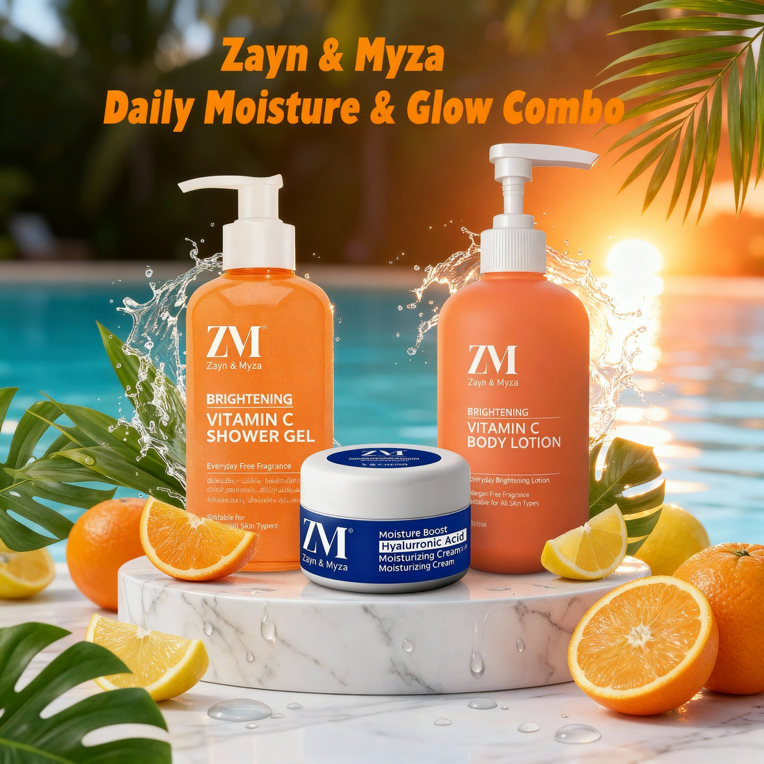 Zayn &amp; Myza Daily Moisture &amp; Glow Combo