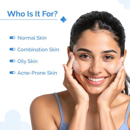 The Derma Co 2% Salicylic Acid + 2% Niacinamide Sali-Cinamide Anti-Acne Face Wash (80ml)