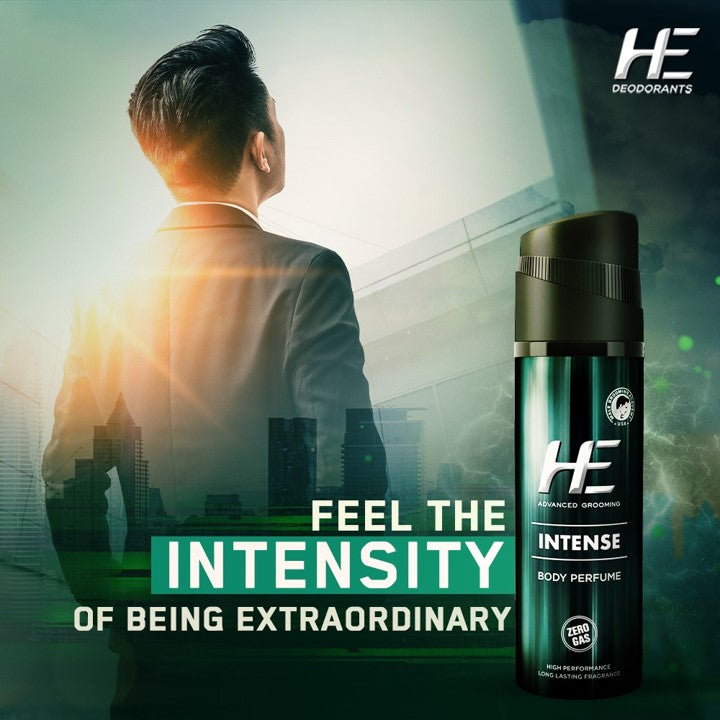 HE Advanced Grooming Body Perfume - Intense (120ml)