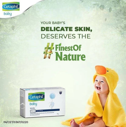 Cetaphil Baby Mild Bar (75gm)