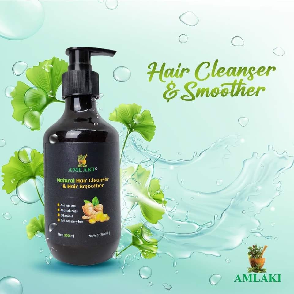 Amlaki Natural Hair Cleanser &amp; Hair Smoother (300ml)