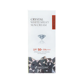 3W Clinic Crystal White Milky Sun Cream SPF50+ 50ml