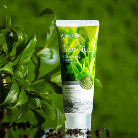 3W Clinic Green Tea Cleansing Foam 100ml