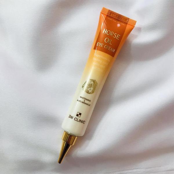 3W Clinic Whitening &amp; Anti-Wrinkle Horse Oil Eye Cream 40ml