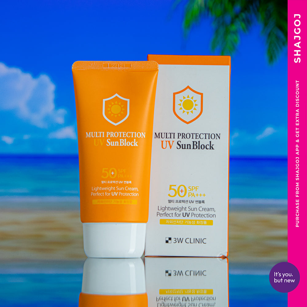 3W Clinic Multi Protection UV Sun Block SPF50 70ml