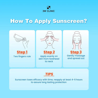 3W Clinic Natural Vita-Moist Sun Cream SPF50+ 70ml
