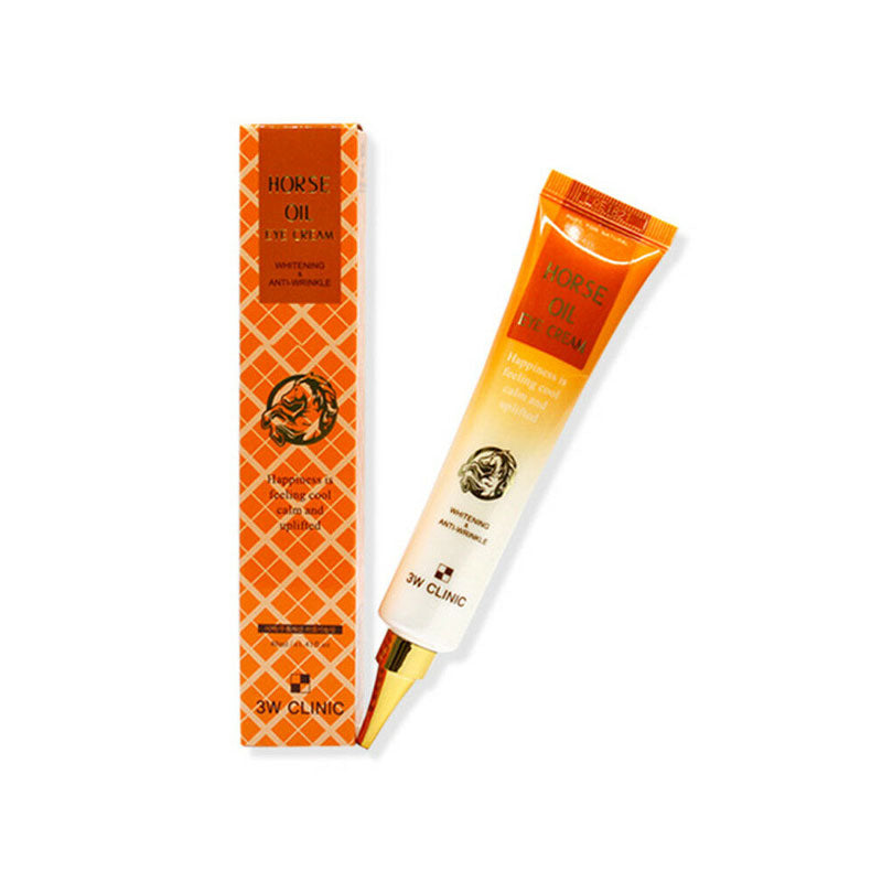 3W Clinic Whitening &amp; Anti-Wrinkle Horse Oil Eye Cream 40ml