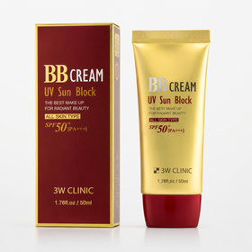 3W Clinic BB Cream UV Sun Block SPF 50+ PA+++ (50ml)