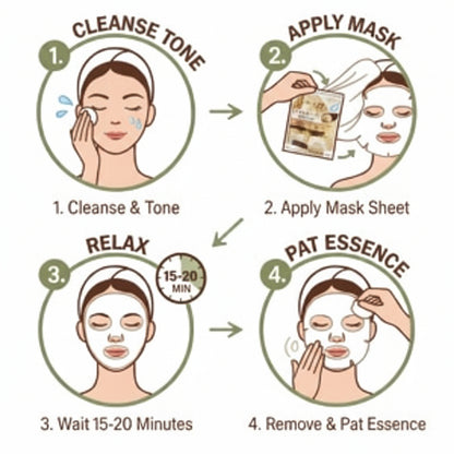 3W Clinic Fresh Potato Mask Sheet (23g)-2