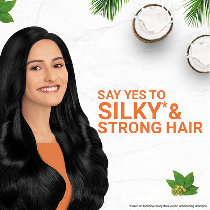 Parachute Naturale Shampoo Anti Hair Fall 340ml (FREE Goat Milk Facewash - GLOW - 50gm)