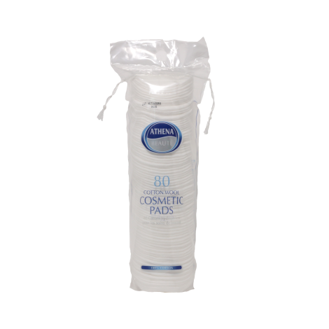 Athena Beaute Cotton Wool Cosmetic Pads 80 Pcs