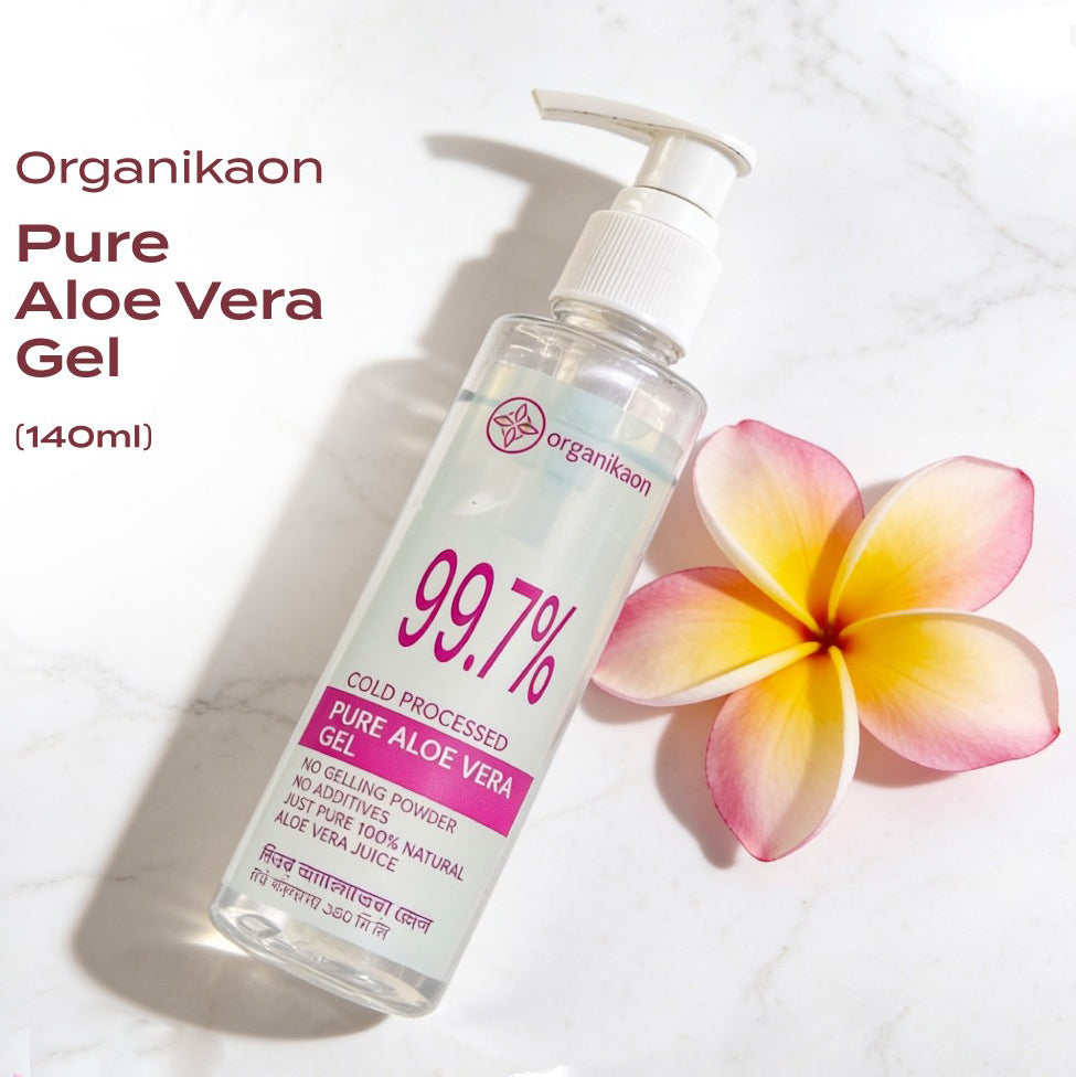 Organikaon Pure Aloe Vera Gel (Cold Processed ) 140ml