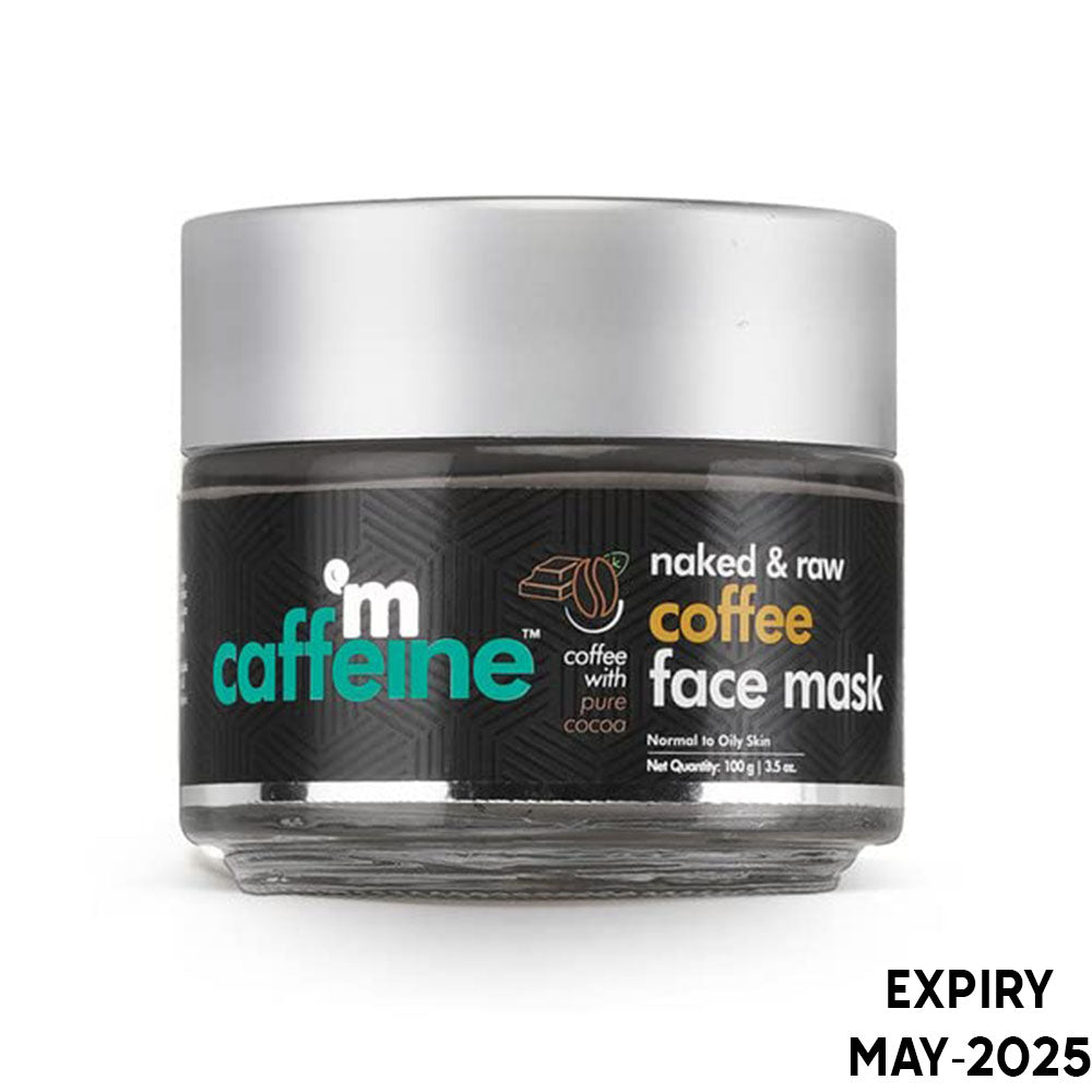 mCaffeine Naked and Raw Coffee Face Mask (100gm)