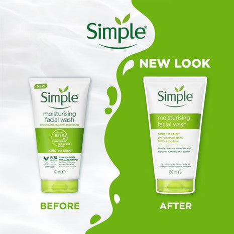 Simple Kind To Skin Moisturising Facial Wash (150ml)