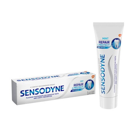 Sensodyne Mint Repair &amp; Protect Deep Repair Toothpaste 96.4g