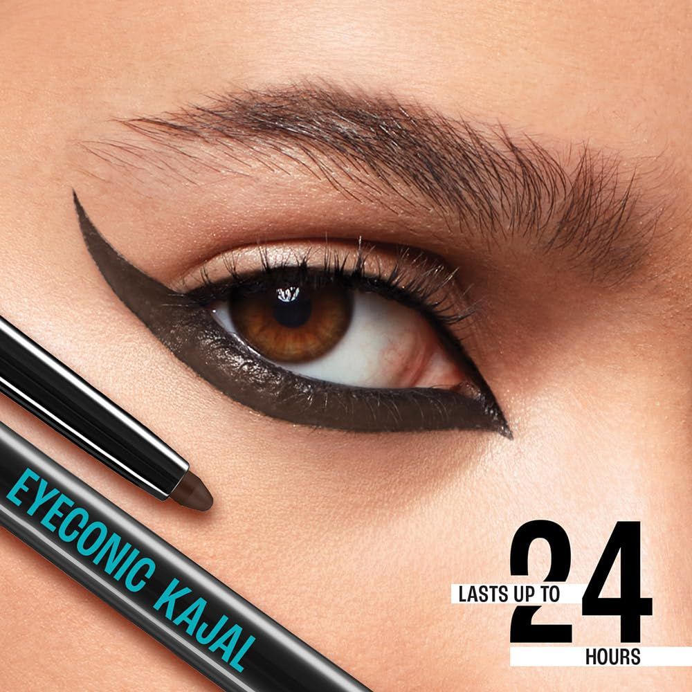 Lakme 9to5 Eyeconic Kajal Twin Pack - Deep Black