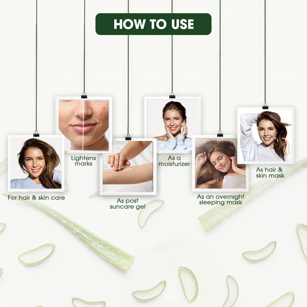 Parachute SkinPure Aloe Vera Gel 200ml (FREE Goat Milk Facewash - GLOW - 50gm)