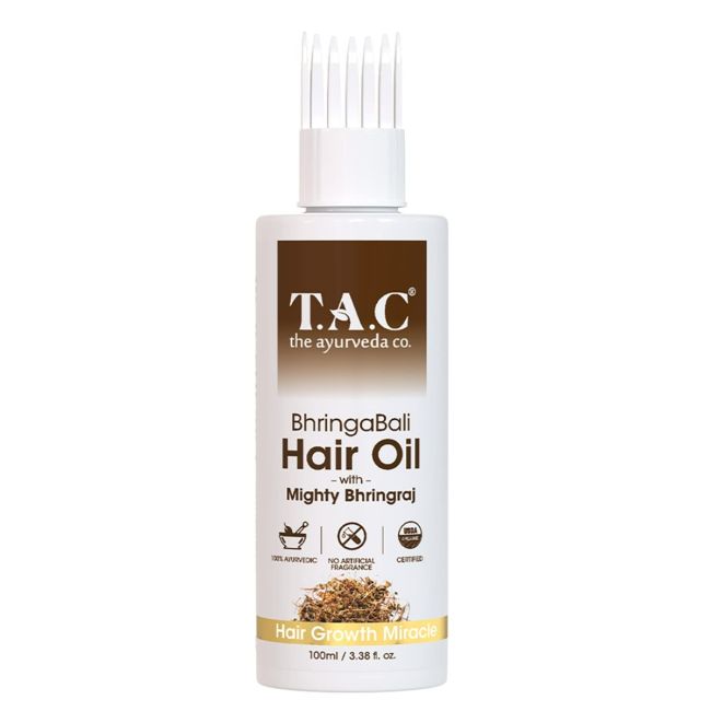 TAC- The Ayurveda Co. Bhringabali Shampoo, Oil &amp; Conditioner for Hair Growth