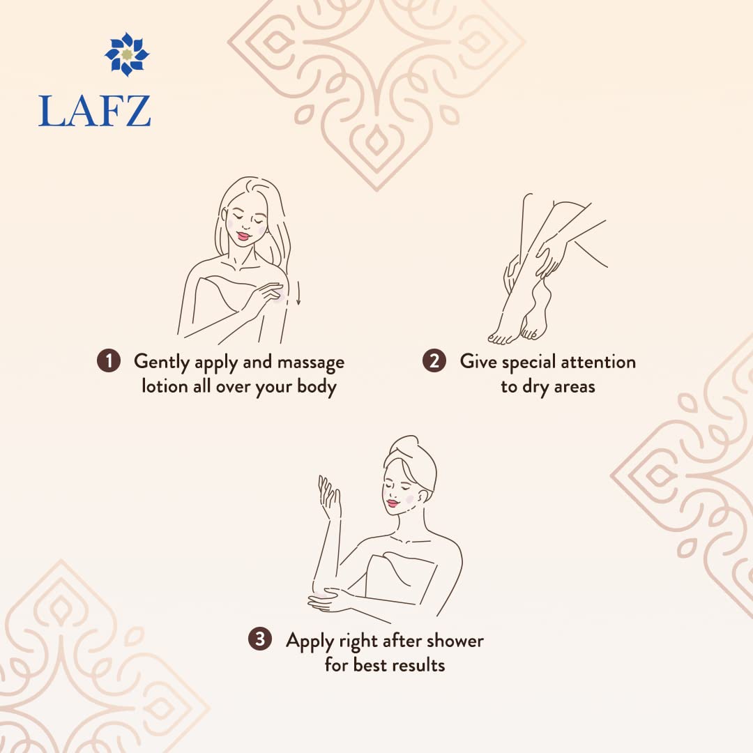 Lafz Body Lotion - Shea Butter (500ml) B1G1