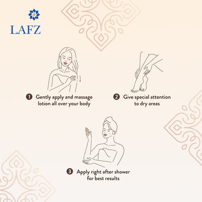 Lafz Body Lotion - Shea Butter (500ml) B1G1