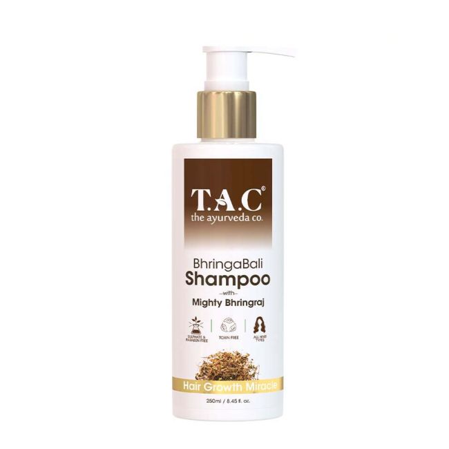 TAC- The Ayurveda Co. Bhringabali Shampoo, Oil &amp; Conditioner for Hair Growth