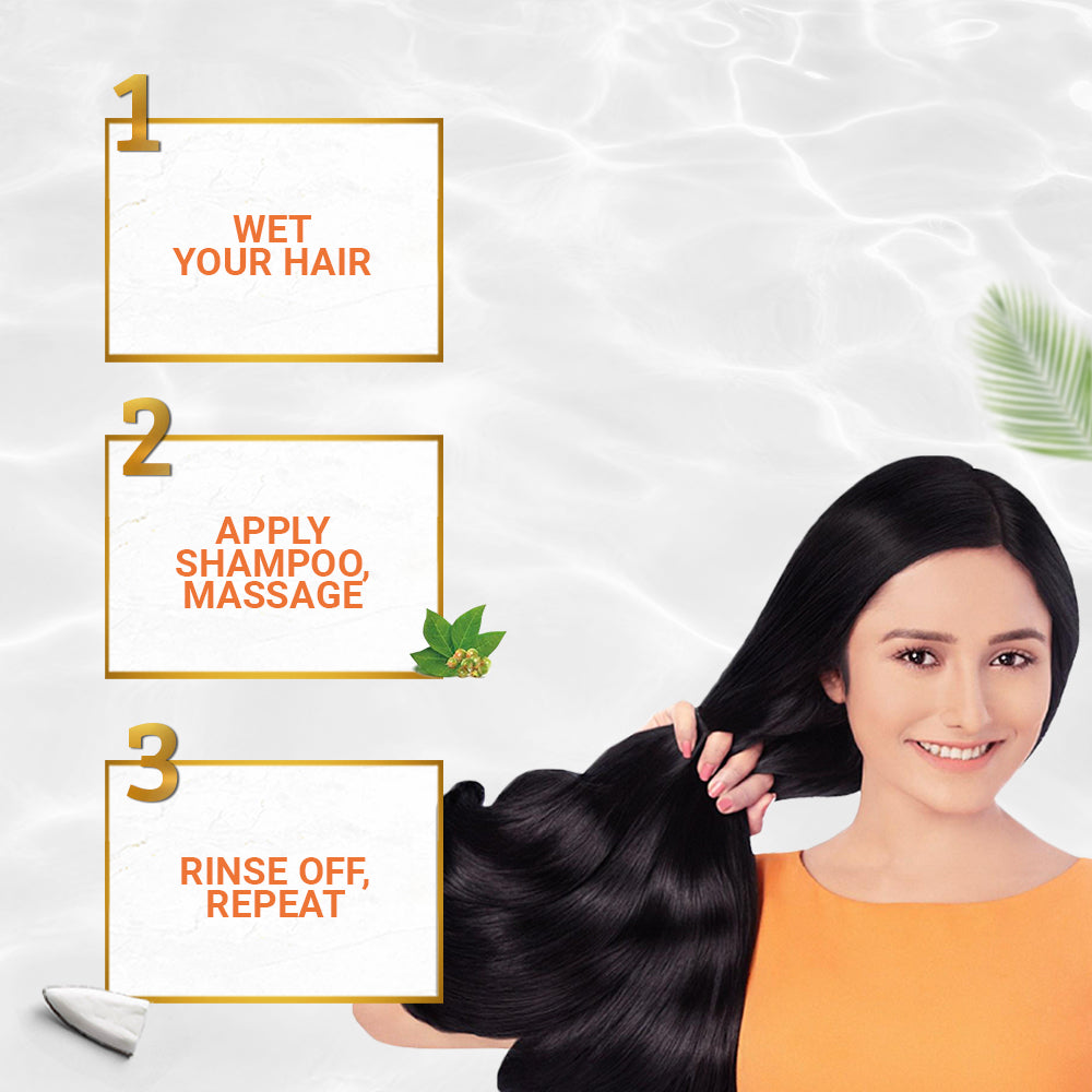 Parachute Naturale Anti Hair Fall Shampoo with Henna &amp; Coconut Milk, For Strong &amp; Thick Hair, Reduces Hair Fall, Paraben Free, 100% Vegan, All Hair Types