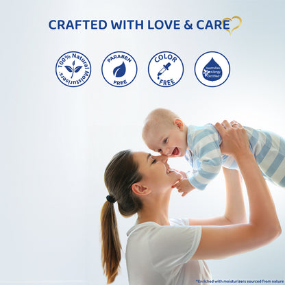 Parachute Just for Baby - Baby Oil 200ml (Baby Wash 100ml FREE)