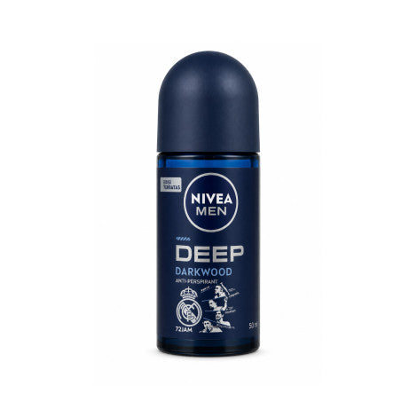 Nivea Men Deep Darkwood Anti-Perspirant Roll On 50ml