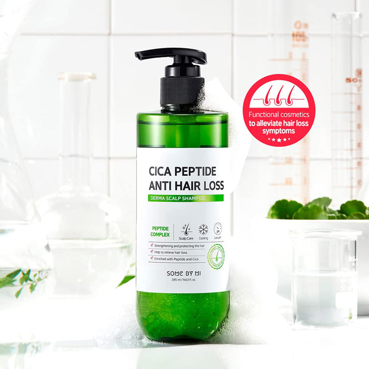 SOME BY MI Cica Peptide Anti Hair Loss Derma Scalp Shampoo (285ml)